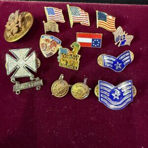 Military pins